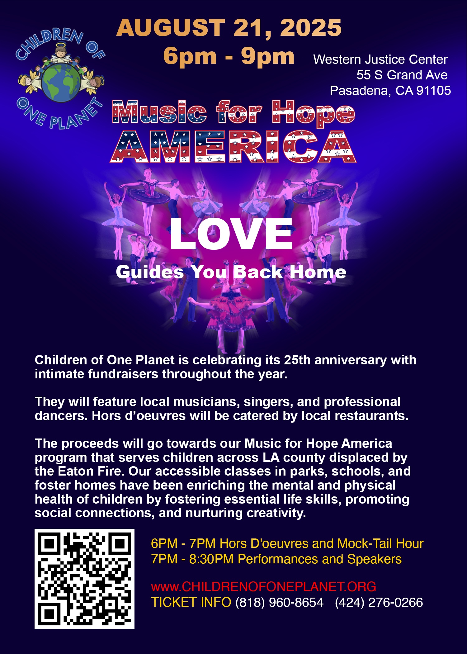 Children of ONe PLanet Music for Hope America 