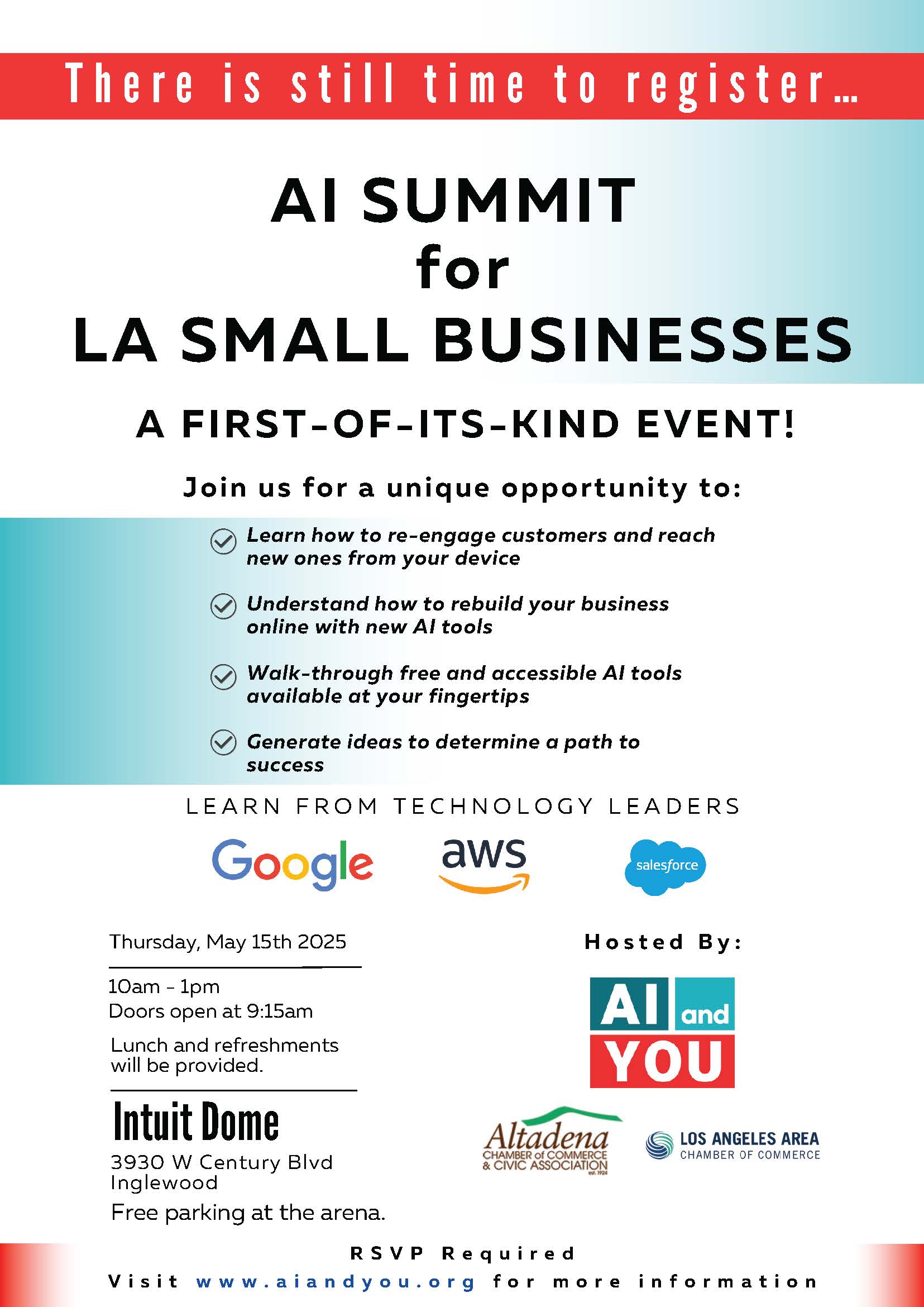 AI Summit Flyer