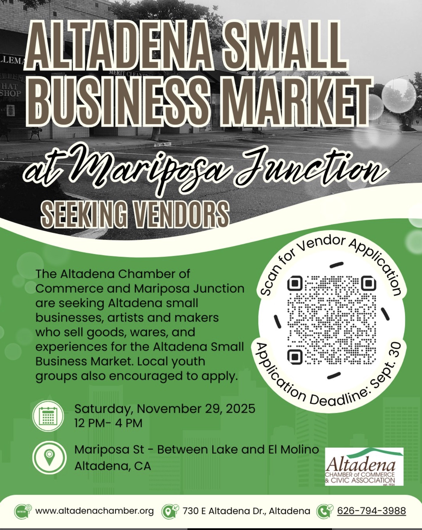 Small Business Market Flyer