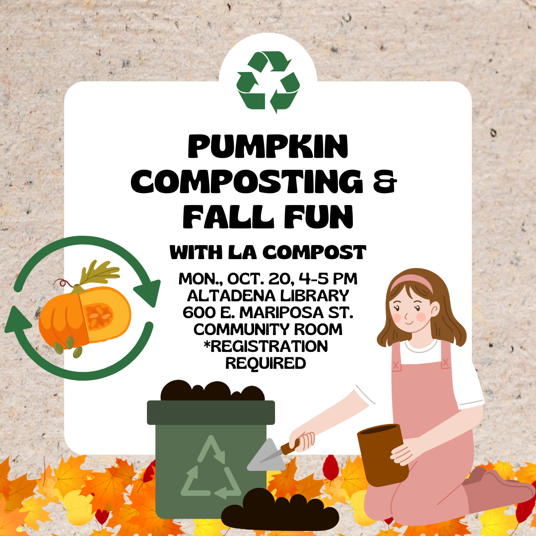 Pumpkin Composting with LA Compost flyer