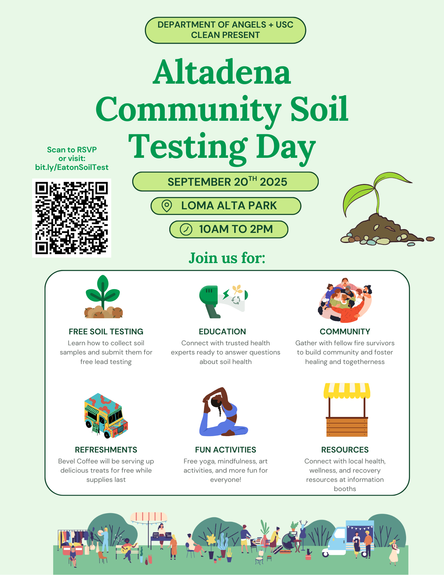 Altadena Community Soil Testing Day Flyer