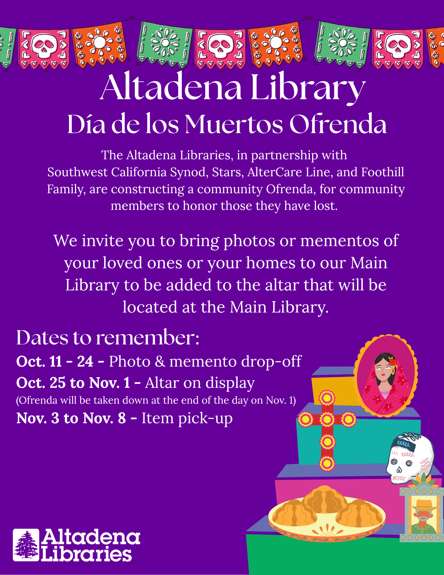 Ofrenda flyer