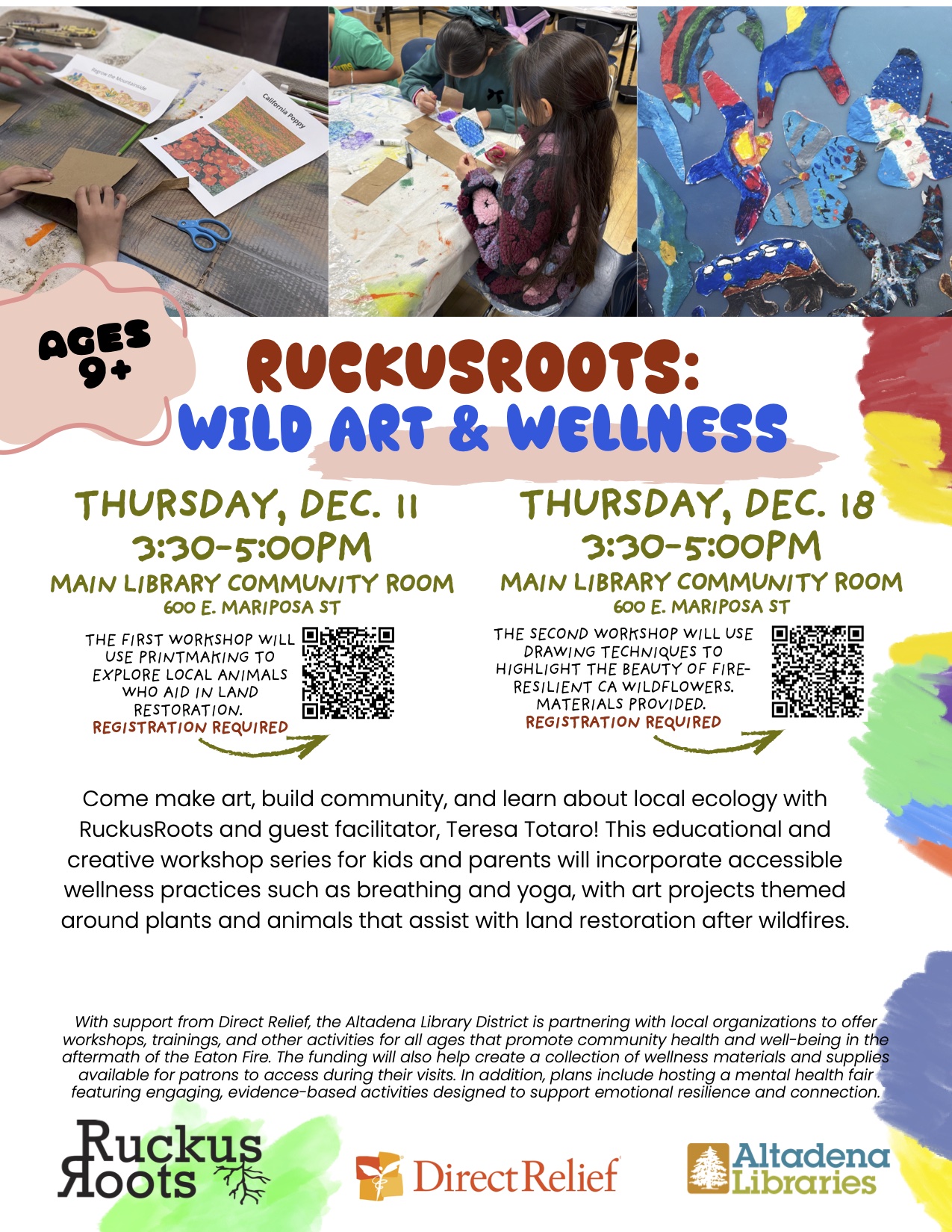 Crossword Cafe flyer