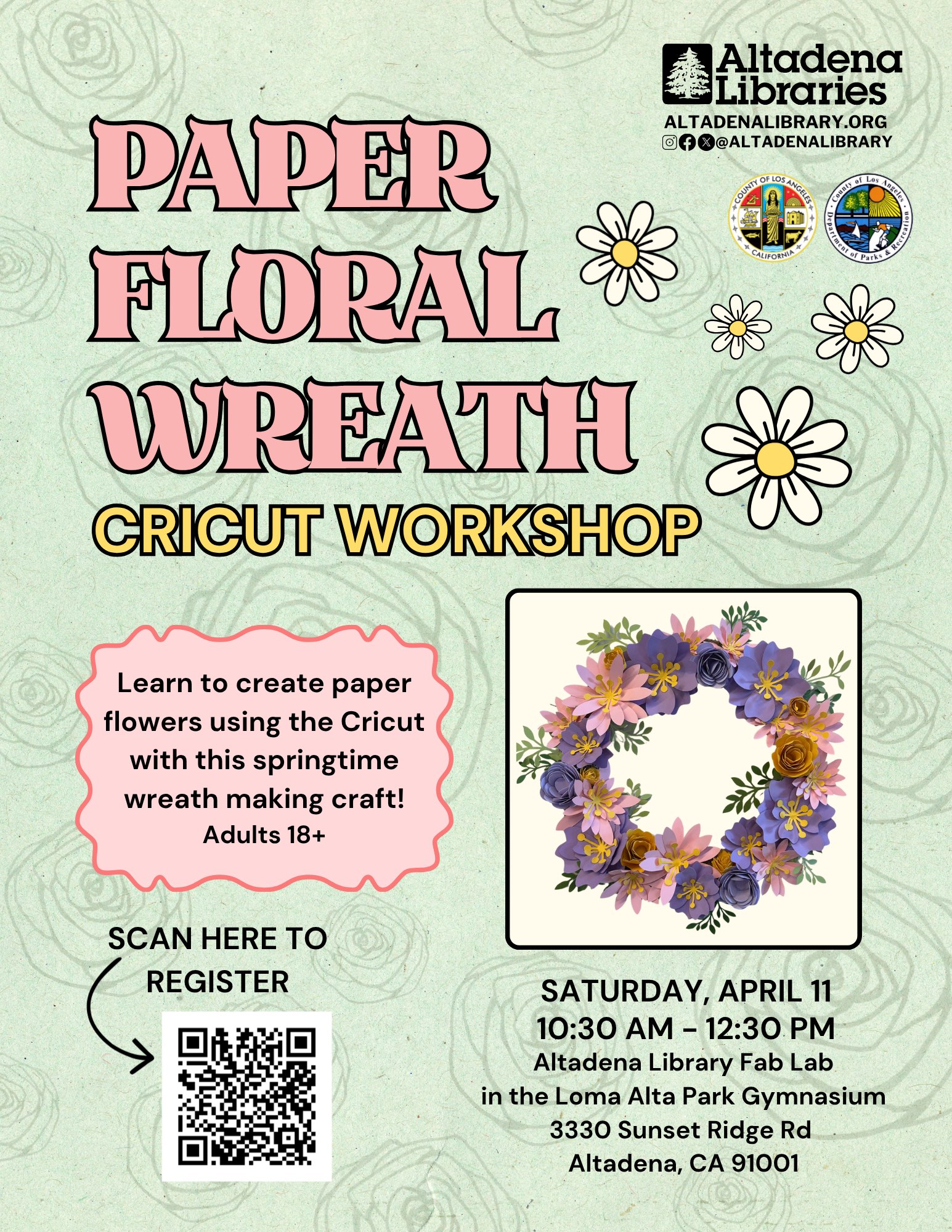 Older Adult Grief & Loss flyer