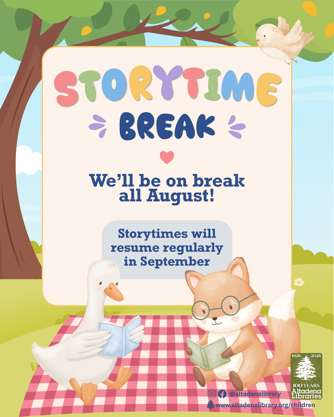 July Storytimes