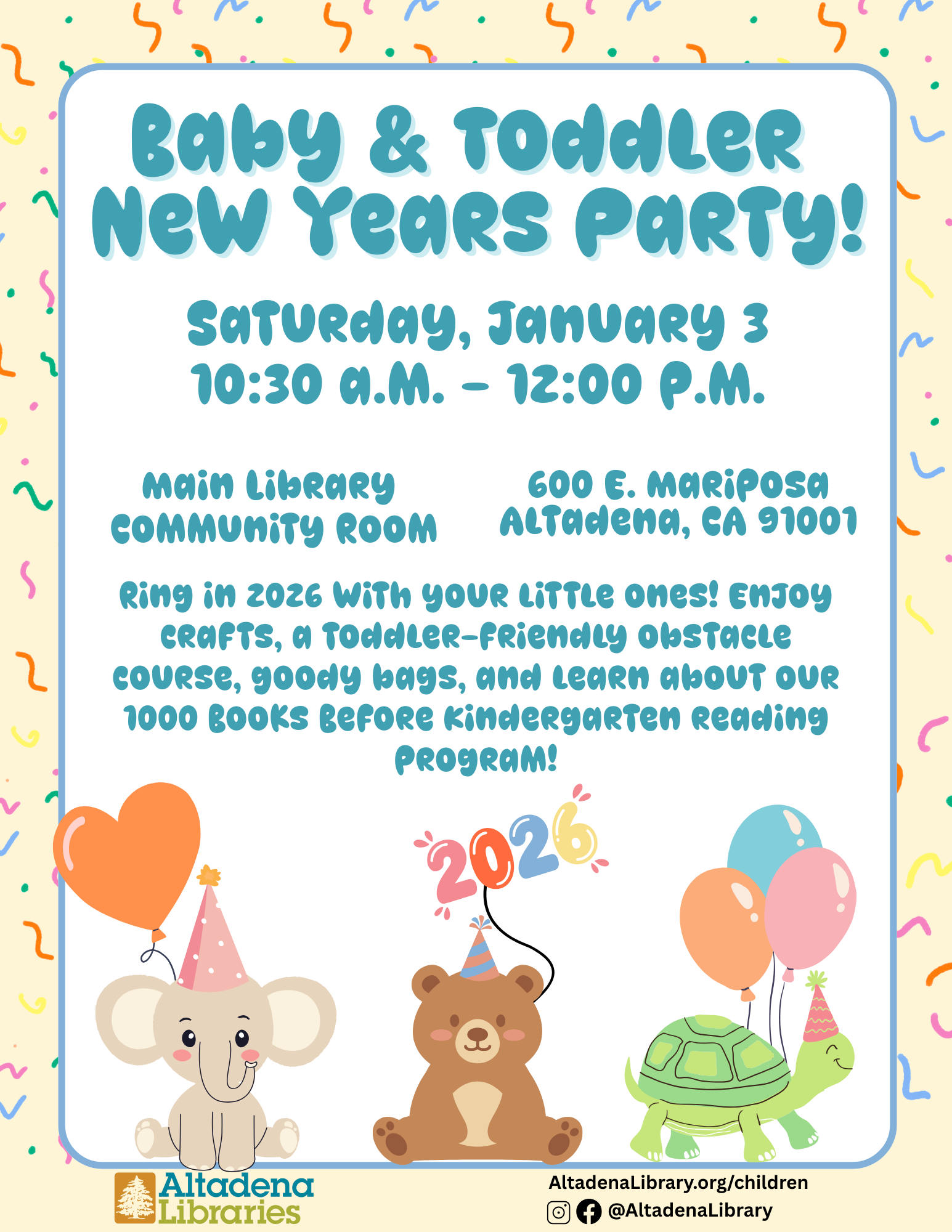 Music & Movement flyer