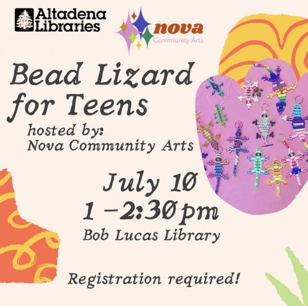 Bead Lizard graphic