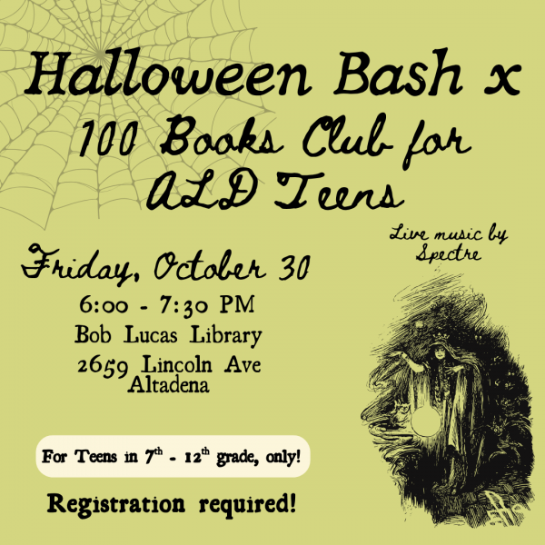 Halloween Bash flyer