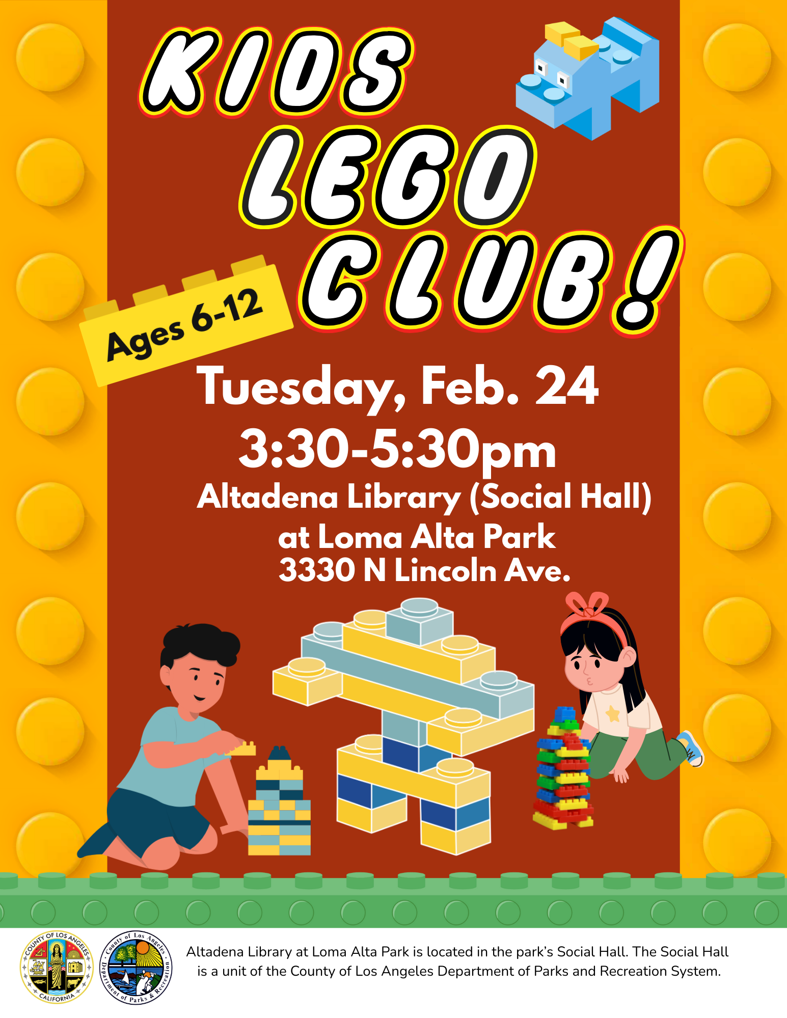 Altadena Poets Laureate flyer