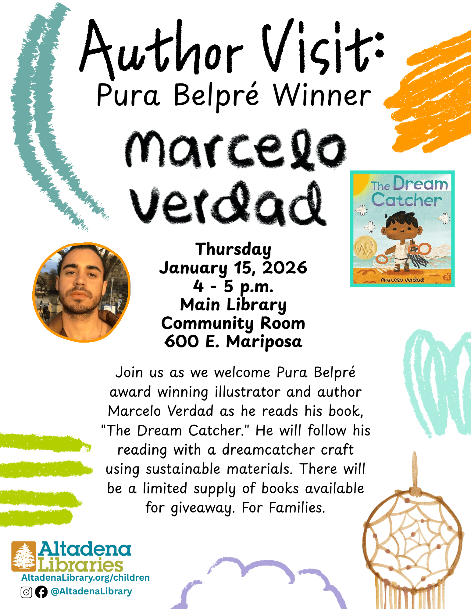 Altadena Poets Laureate flyer