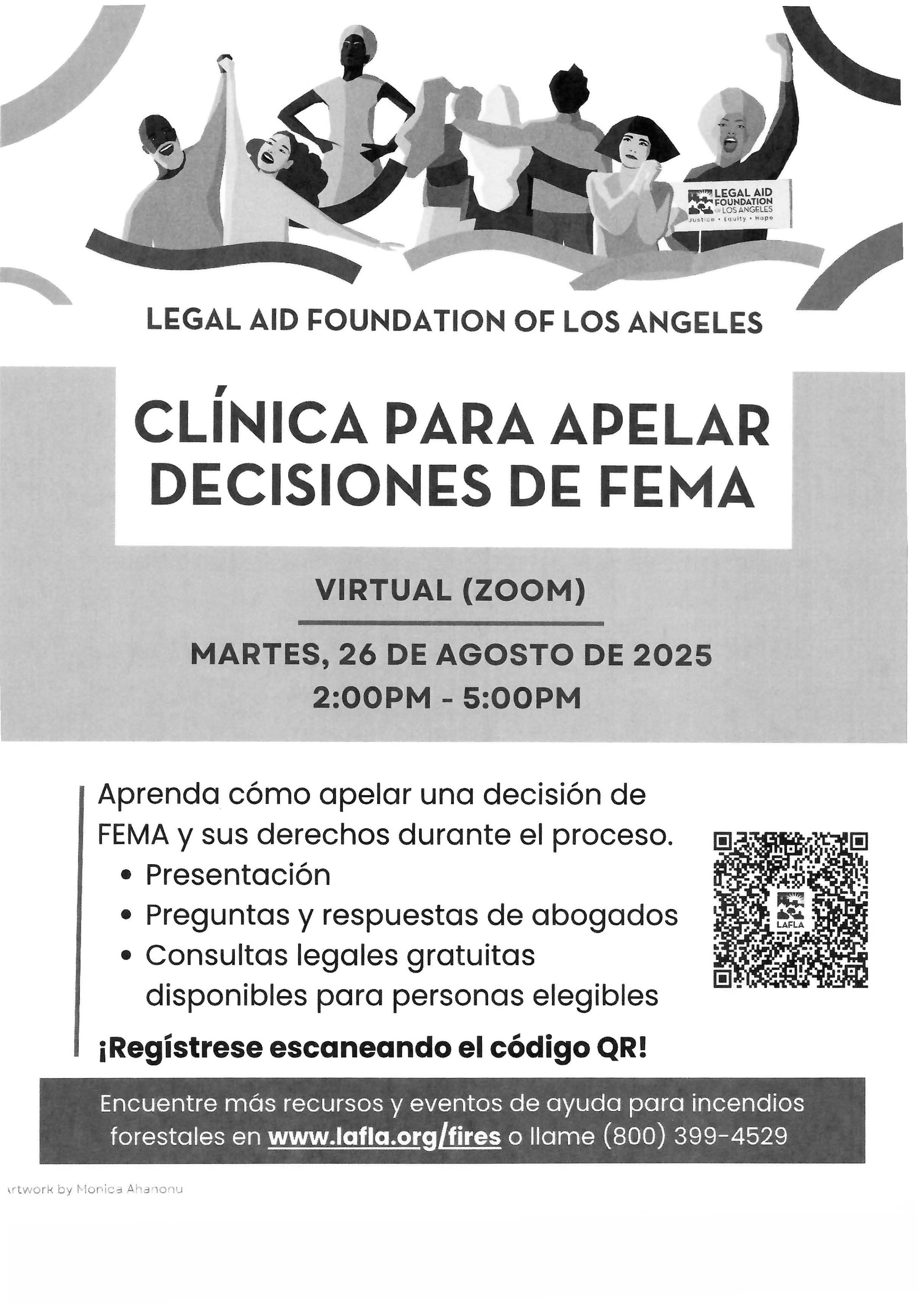 LAFLA Apelar Decisions de FEMA flyer