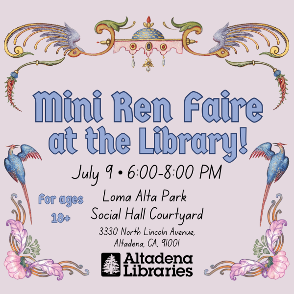 Mini Ren Faire flyer