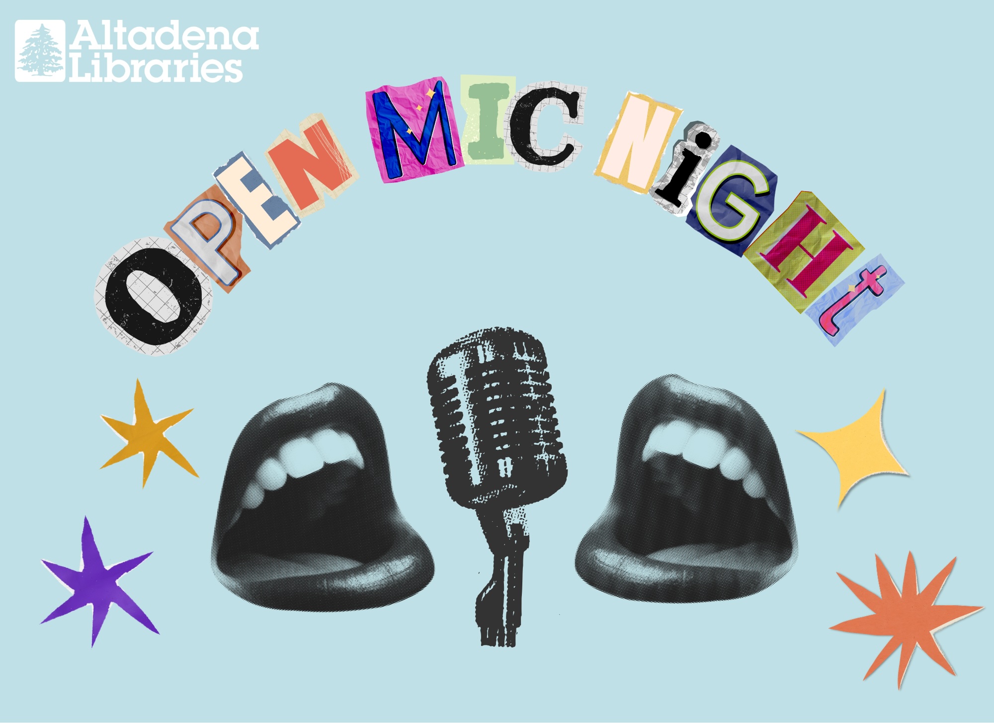Open Mic graphic