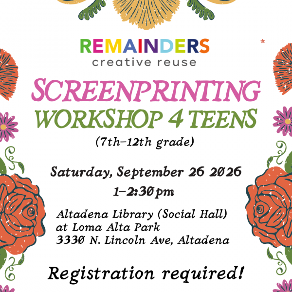 Remainders flyer