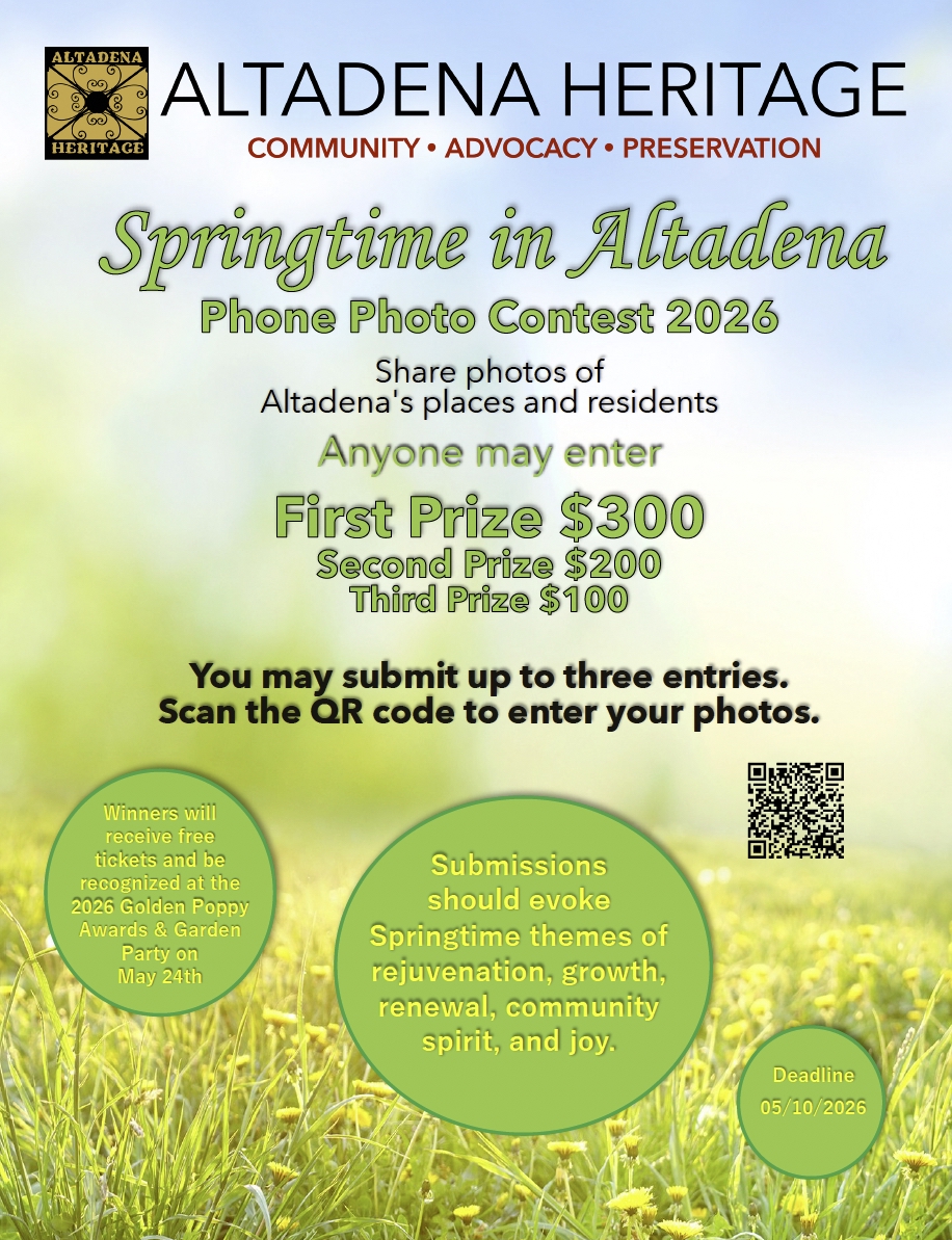 Spring Photo Contest flyer